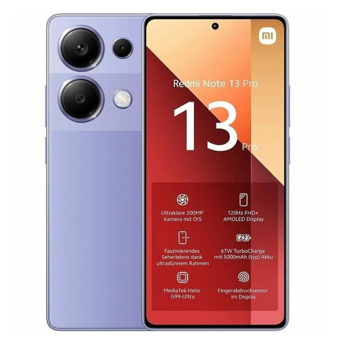 گوشی موبایل شیائومی Note 13 Pro 4Gحافظه 256 گیگ رام 8